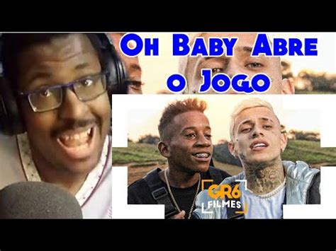 REACT MC Pedrinho E Menor Nico Oh Baby Abre O Jogo GR6 Explode