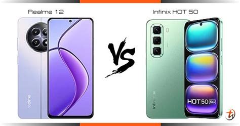 Realme 12 对比 Infinix HOT 50 功能区别与规格参数对比 TechNave 中文版