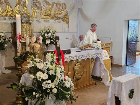 Rocznica I Komunii świętej Parafia p w św Jadwigi Śląskiej w