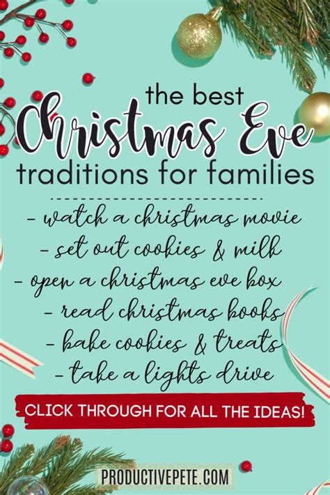 Memorable Christmas Eve Traditions for Families to Start | Christmas ...