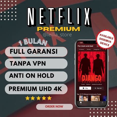 Netflix Premium Uhd K Bulan Full Garansi Lazada Indonesia