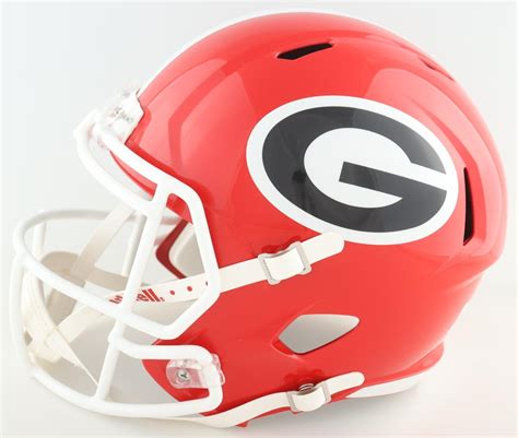 Darnell Washington Signed 2021 Georgia Bulldogs Full-Size National ...