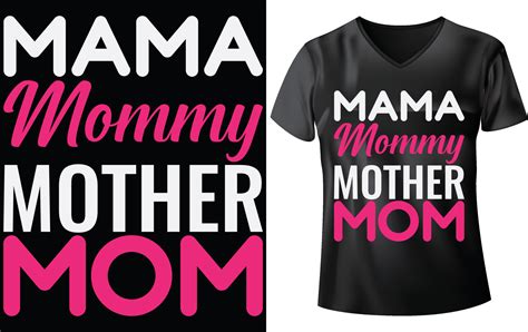 Mothers Day T Shirt Design 20684102 Vector Art At Vecteezy