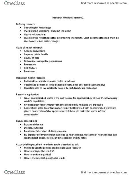 Hlsc P Midterm Exam Guide Comprehensive Notes For The Exam