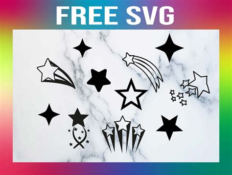 Free Shooting Star Svg