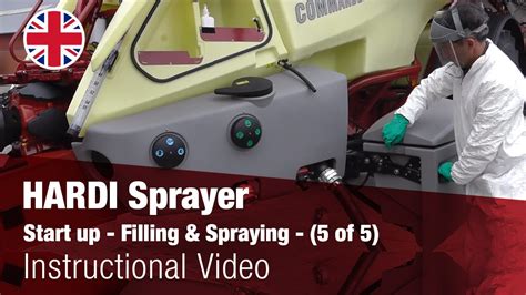 Instructional Video Hardi Sprayer Start Up Filling And Spraying 5