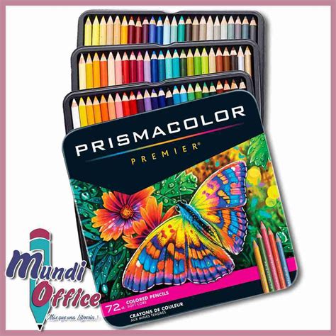 SET METALICO 72 COLORES PROFESIONALES PRISMACOLOR PREMIER Mundi Office