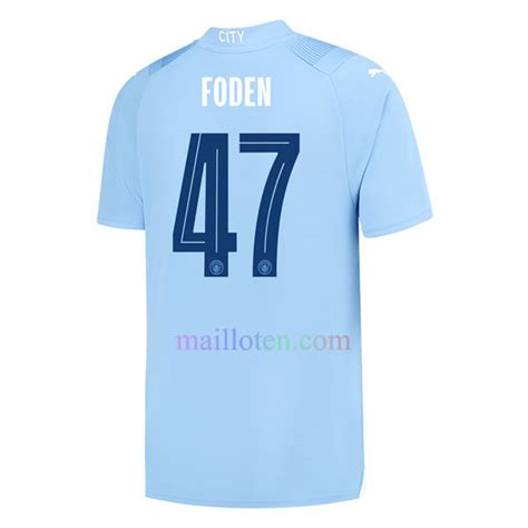 Buy #47 FODEN UCL Manchester City Home Jersey 2023/24- Mailloten.com