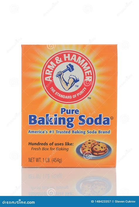 A Box Of Arm And Hammer Baking Soda Editorial Photography Image Of