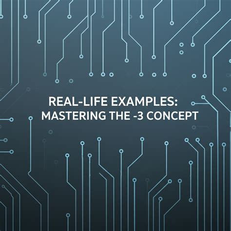 real life examples mastering   concept