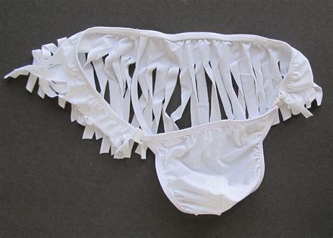 R Hula Dance Thong Hot Mens Sexy Pouch White EBay