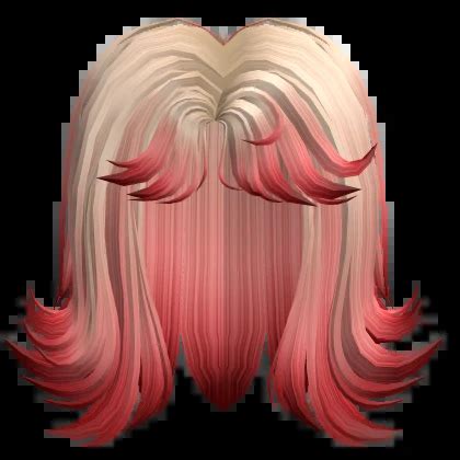 Short Layered Girly Kpop Hair Red Blonde Roblox Item Rolimon S