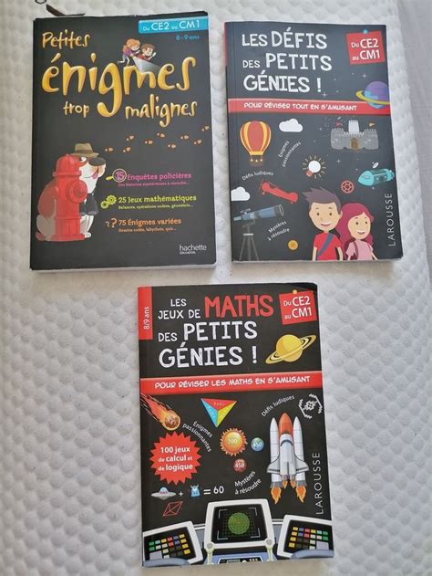 Les D Fis Et Jeux De Maths Des Petits G Nies Nigmes Larousse