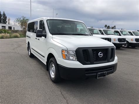 New 2020 Nissan Nv Passenger Nv3500 Hd S Full Size Passenger Van In Orange 208549 Stadium Nissan