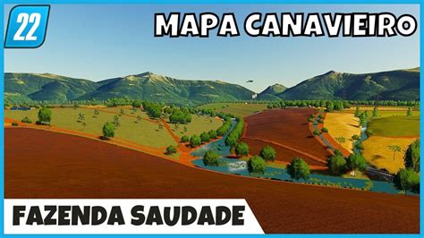 FS22 Mapas Mapa Canavieiro Baseado no Interior de São Paulo Fazenda