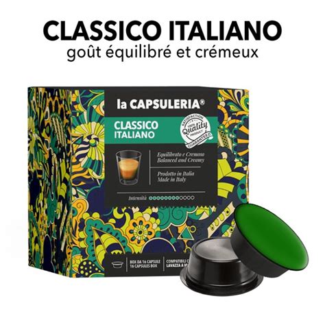 Caf Classico Italiano Capsules Compatibles Avec Lavazza A Modo Mio