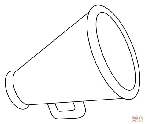 Free Printable Paper Megaphone Template Free Printable