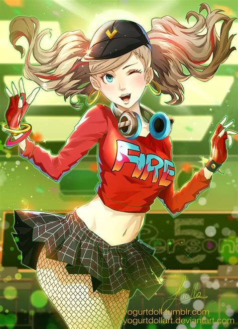 Ann Takamaki By Yogurtdollart Persona 5 Anime Female Anime Persona