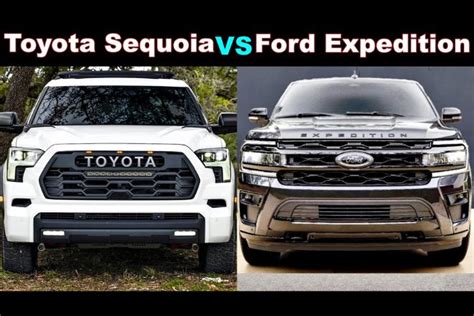 Toyota Sequoia Vs Ford Expedition Choose The Right One Smart