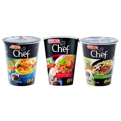 MAMEE CHEF CUP NOODLES 62 72 84G Shopee Malaysia