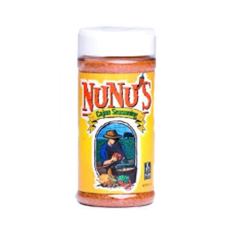 A Jar Of Nunus Light Seasoning On A White Background With An Image Of