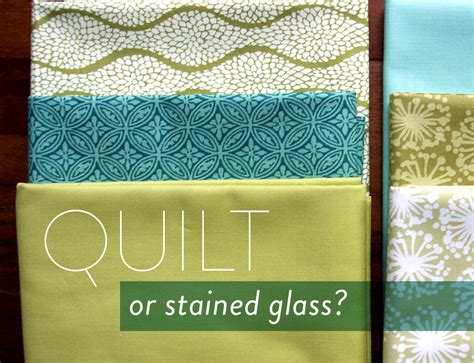 How To Make A Stained Glass Quilt: And Other Quilty Thoughts - Suzy Quilts