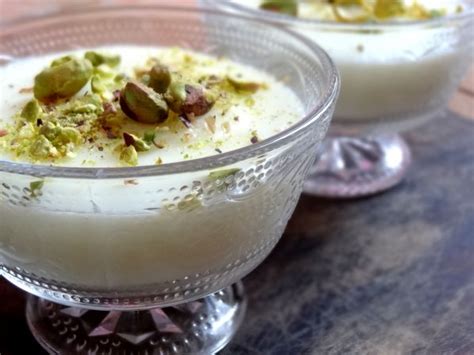 Mouhalabieh Flan Libanais Fleur D Oranger