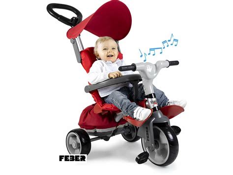 Triciclo Evolutivo Feber Baby Plus Music Prime Famosa 800012146