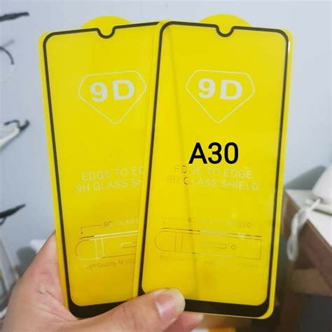 Jual TEMPERED GLASS 5D 9D 10D SAMSUNG A30 TEMPERAD GLAS TG FULL LEM