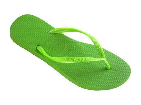 Havaianas Flip Flops Slim Neon Green 100 Days Exchange Policy