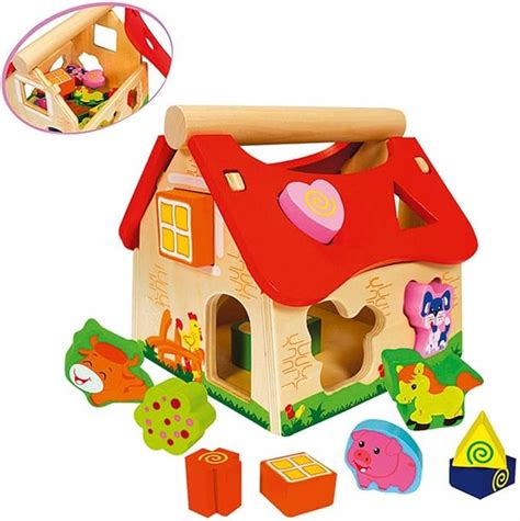 MAISON DES FORMES BOIS Amazon Fr Jeux Et Jouets