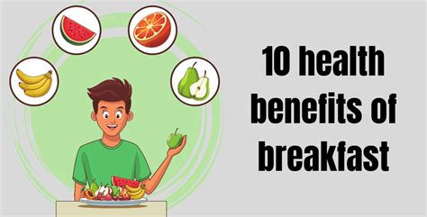 10 health benefits of breakfast - Complete guide - Dailylist.in