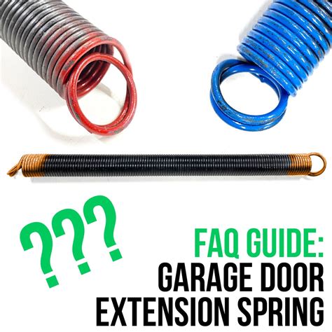 Garage Door Extension Spring FAQ and Guide - Expressgaragedoors.com