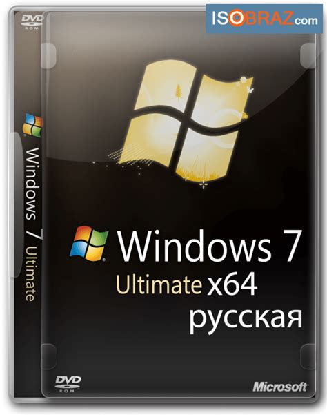 ISO образ Windows 7 максимальная 64bit на русском скачать торрент