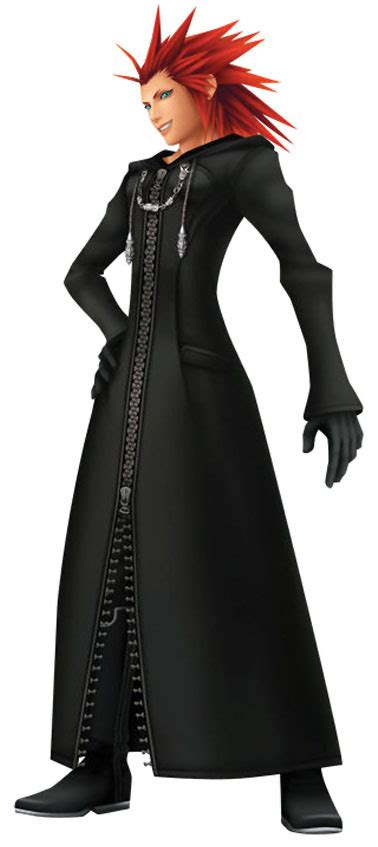 Axel From The Kingdom Hearts Series Game Art HQ