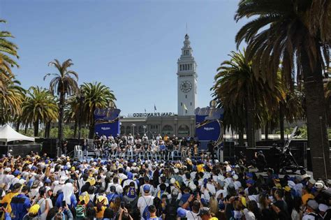 Warriors Parade Route Map Time Transit Options For San