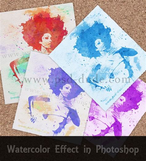 Create A Watercolor Effect In Photoshop Photoshop Photography