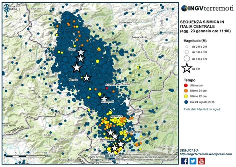 Ingv dal 24 agosto più di 49mila terremoti nel Centro Italia DIRE it