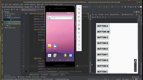 Scroll View Tutorial Kotlin Android Studio How To Make Vertical And