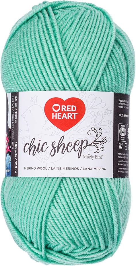 Red Heart Chic Sheep Marly Bird Crème De Mint Yarn