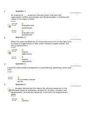 Mkt Quiz Principals Of Mktg Docx Question Out Of Points An