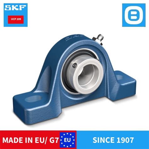 Skf Ucp 209 Pillow Block Ball Bearing Unit With Extended Inner Ring And