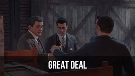 Mafia Definitive Edition Chapter Great Deal Youtube