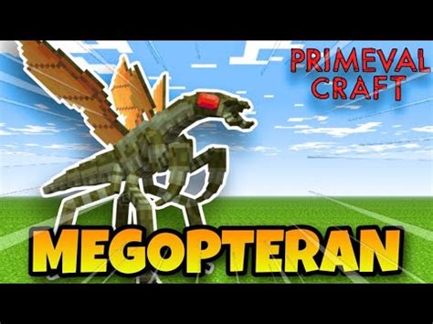 Megopteran Animation Showcase Minecraft BE Primeval Craft Addon