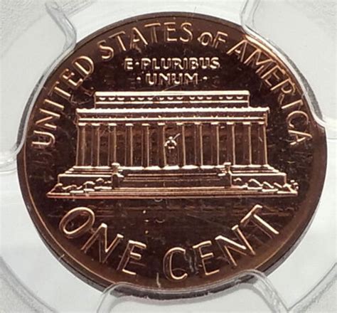 Moneda De Centavo Abraham Lincoln Memorial A Prueba De Centavo