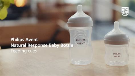 Philips Avent Natural Response Baby Bottle Feeding Cues YouTube