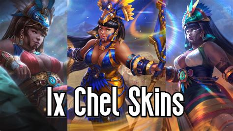 SMITE Ix Chel Recolor Mastery Skins YouTube