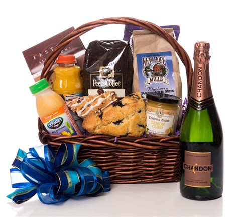 Mimosa Breakfast Gift Basket San Francisco Gift Baskets