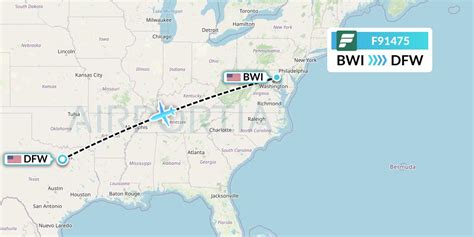 F91475 Flight Status Frontier Airlines Baltimore To Dallas FFT1475