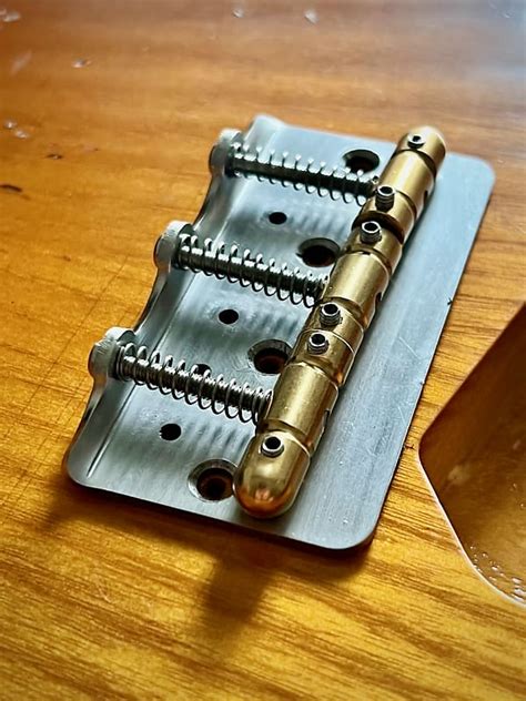 Waterslide Guitars Chopped Tele Hardtail Bridge Stainless Reverb